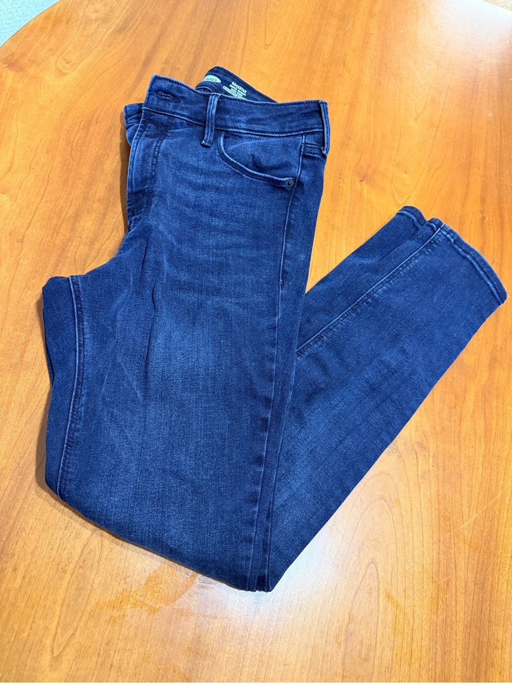 Old Navy Women's Skinny Jeans - Dark Blue Wash